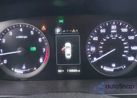 2015 Hyundai Sonata Sport z USA, uszkodzony, nr VIN 5NPE34AF7FH095269